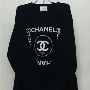 CHANEL BOOTLEG SWEATSHIRT XL